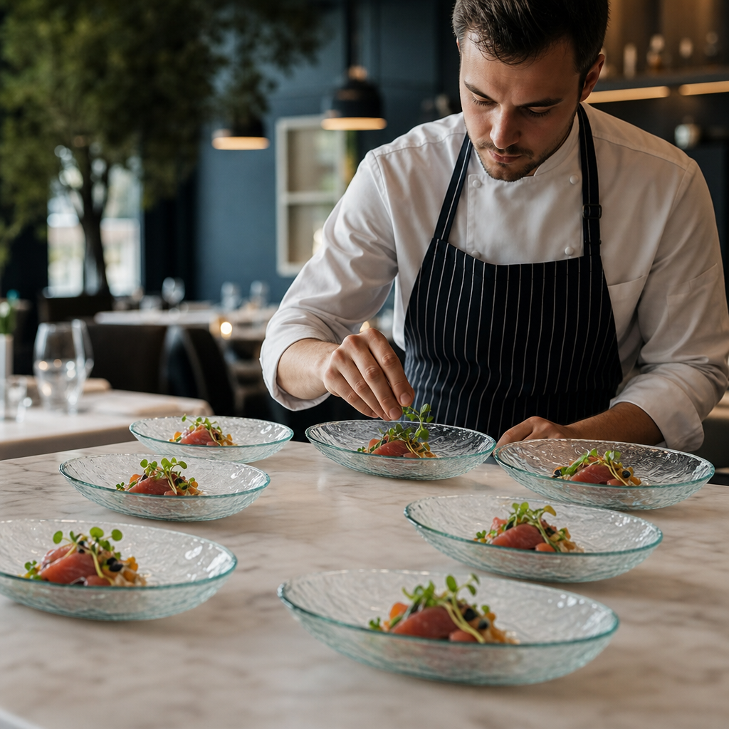 Oval Bowls 200mm Glass for Elegant Dining Presentations (Pack of 12)