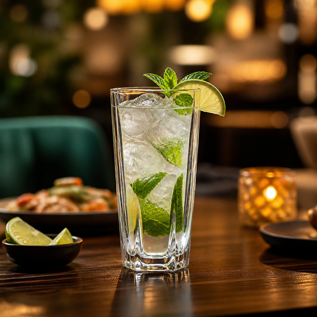 Glass Hi Ball Tumblers 290ml for Serving Cocktails & Drinks (Pack of 12)