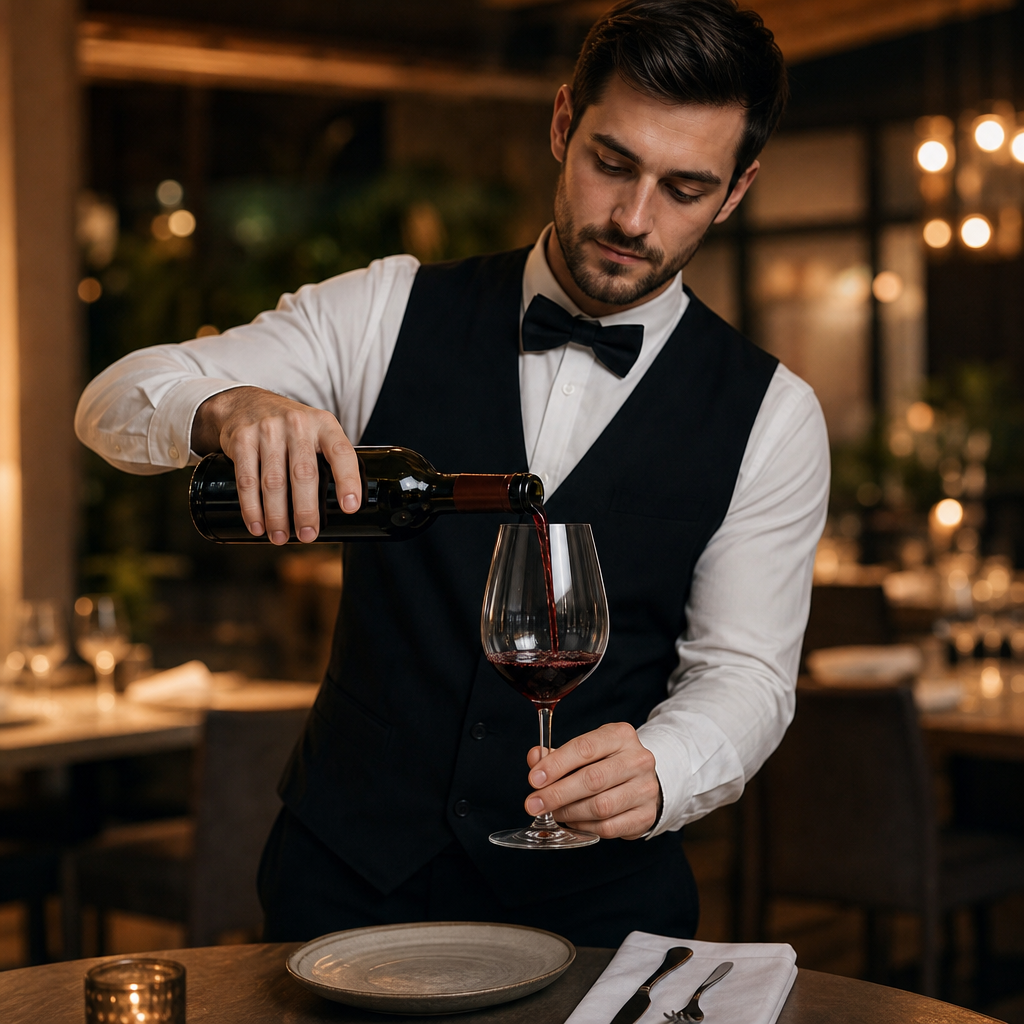 Glass Large Red Wine Glasses 500ml for Bars & Restaurants (Pack of 6)