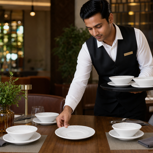 Bowl Saucer 185mm Porcelain for Casual Dining (Pack of 12)