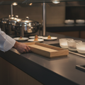 Oak Wood GN 2/4 Wooden Box for Buffet Stations