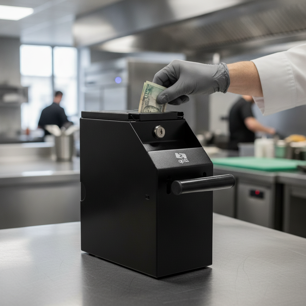 Steel Bank Note Deposit Safe for Secure Cash Management