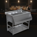 Stainless Steel Modular Bar Cocktail Station for Hospitality