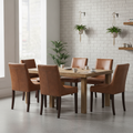 Rubber Wood Bath Dining Chair 870x460mm for Restaurants & Cafés (Pack of 6)