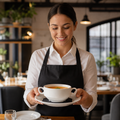 Handled Soup Bowls 398ml Porcelain for Catering & Hospitality