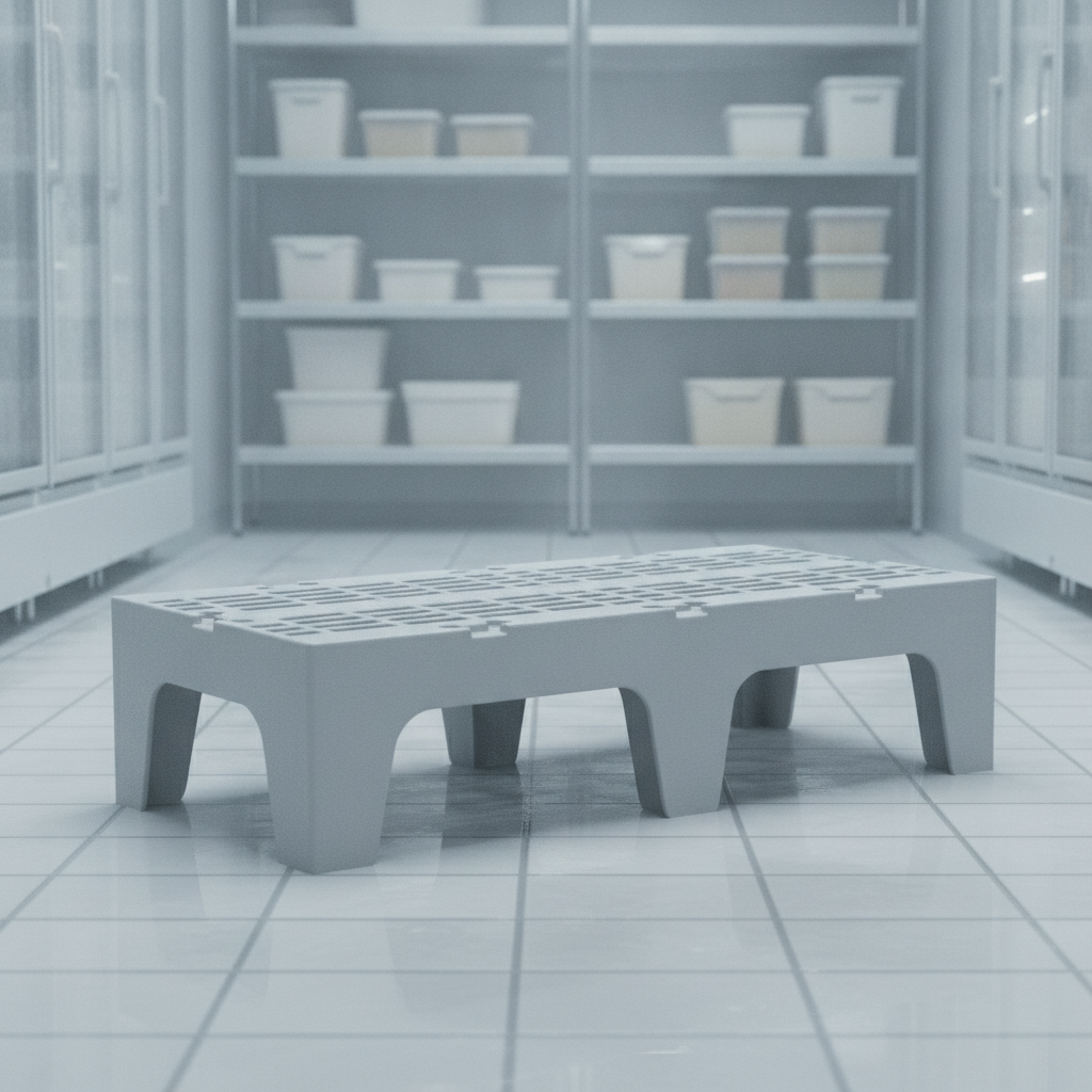 Polypropylene Dunnage Rack 300mm for Freezers & Storage