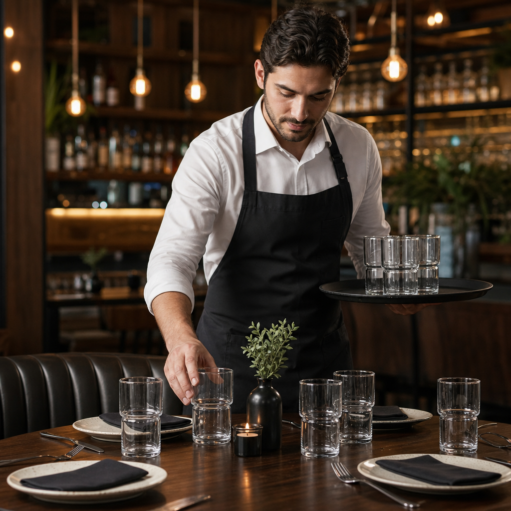 Tempered Glass Tumblers 320ml for Busy Bars (Pack of 24)