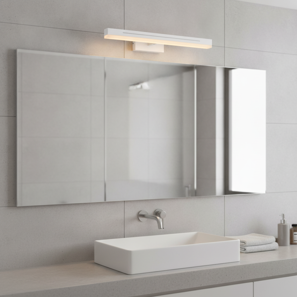 Aluminium Wall Light 600mm for Modern Bathrooms