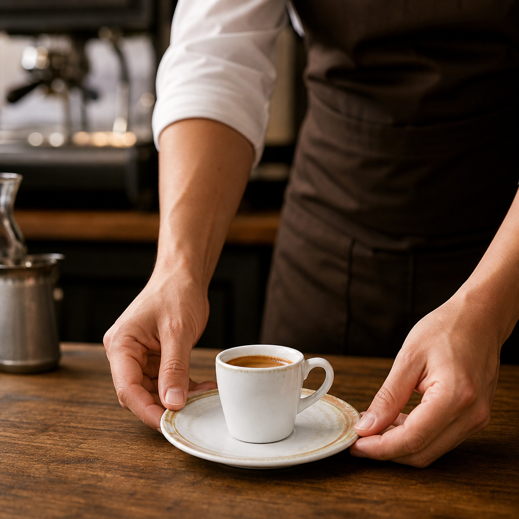 Vitrified Espresso Saucers 114mm China for Professional Use (Pack of 12)