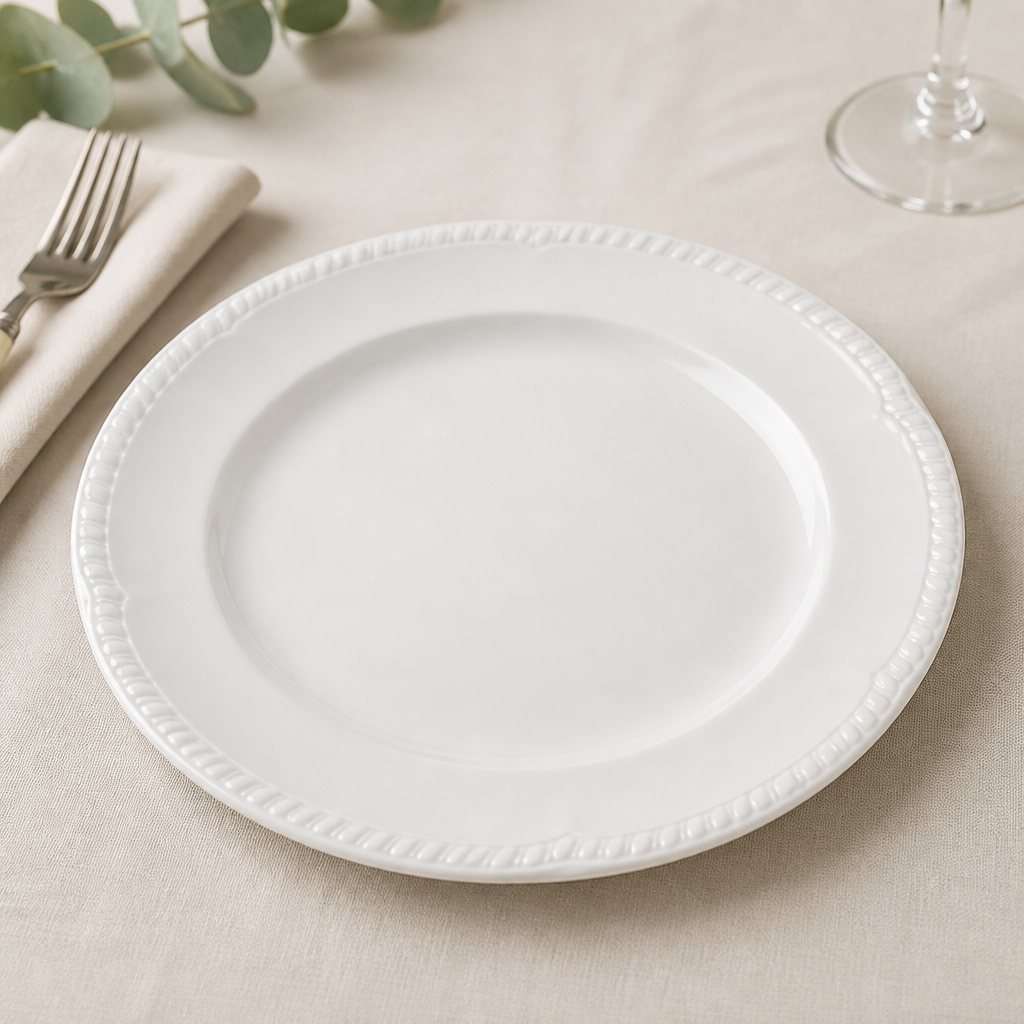 Porcelain Buckingham Plates 254mm for Catering Establishments