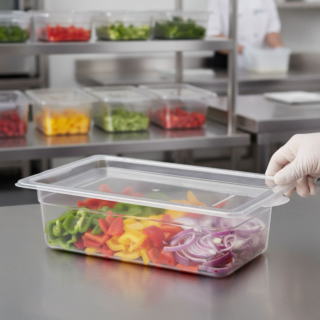 Polycarbonate Lid for 12 and 18L Containers for Professional Kitchens