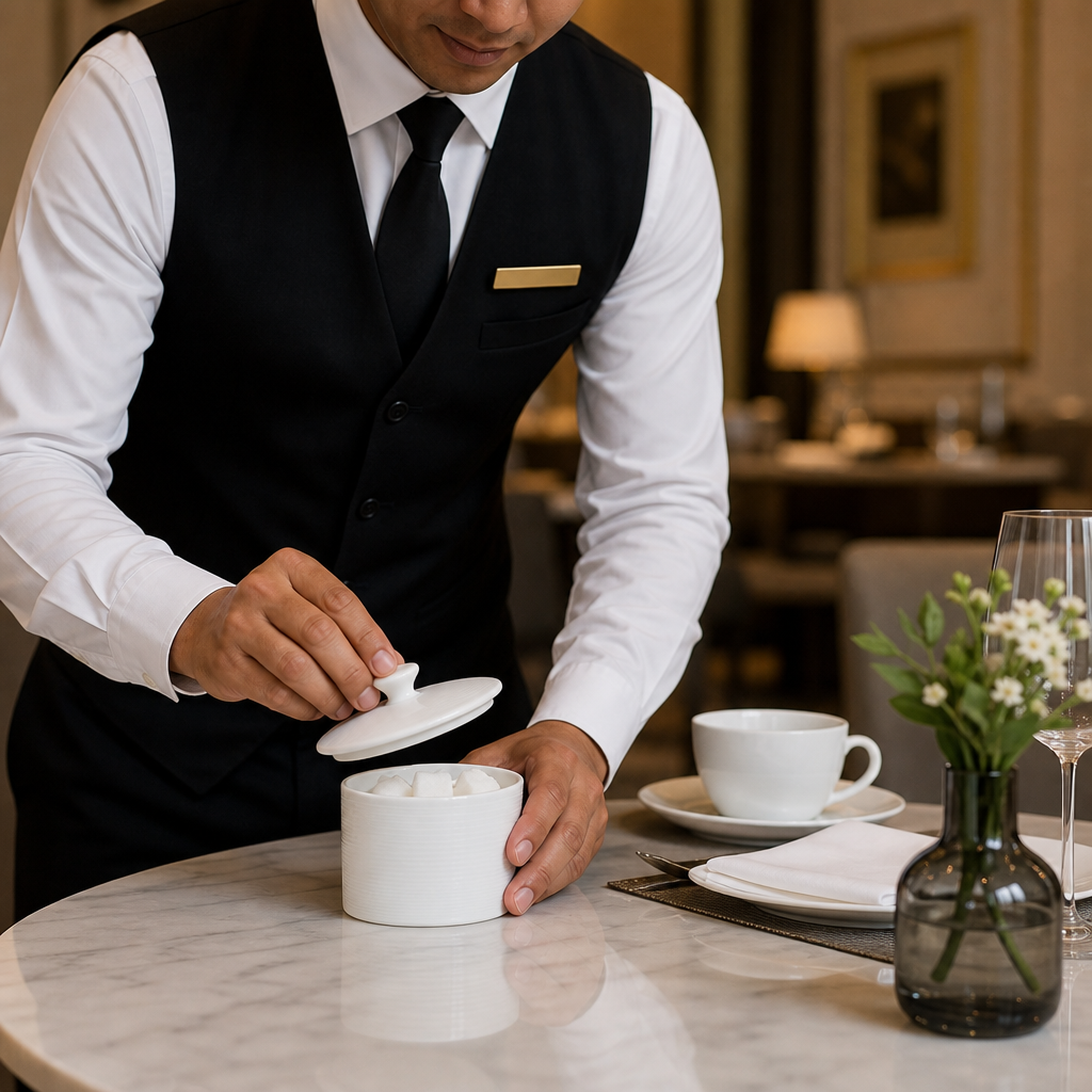 Bone China Oval Sugar Bowls 90mm for Elegant Dining (Pack of 12)