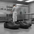 EVA Black Clogs for Comfortable Kitchen Wear