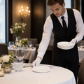 Standard Rim Saucers 162mm Porcelain for Fine Dining (Pack of 6)