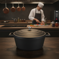 Cast Aluminium Casserole Dish 5L for Family Meals