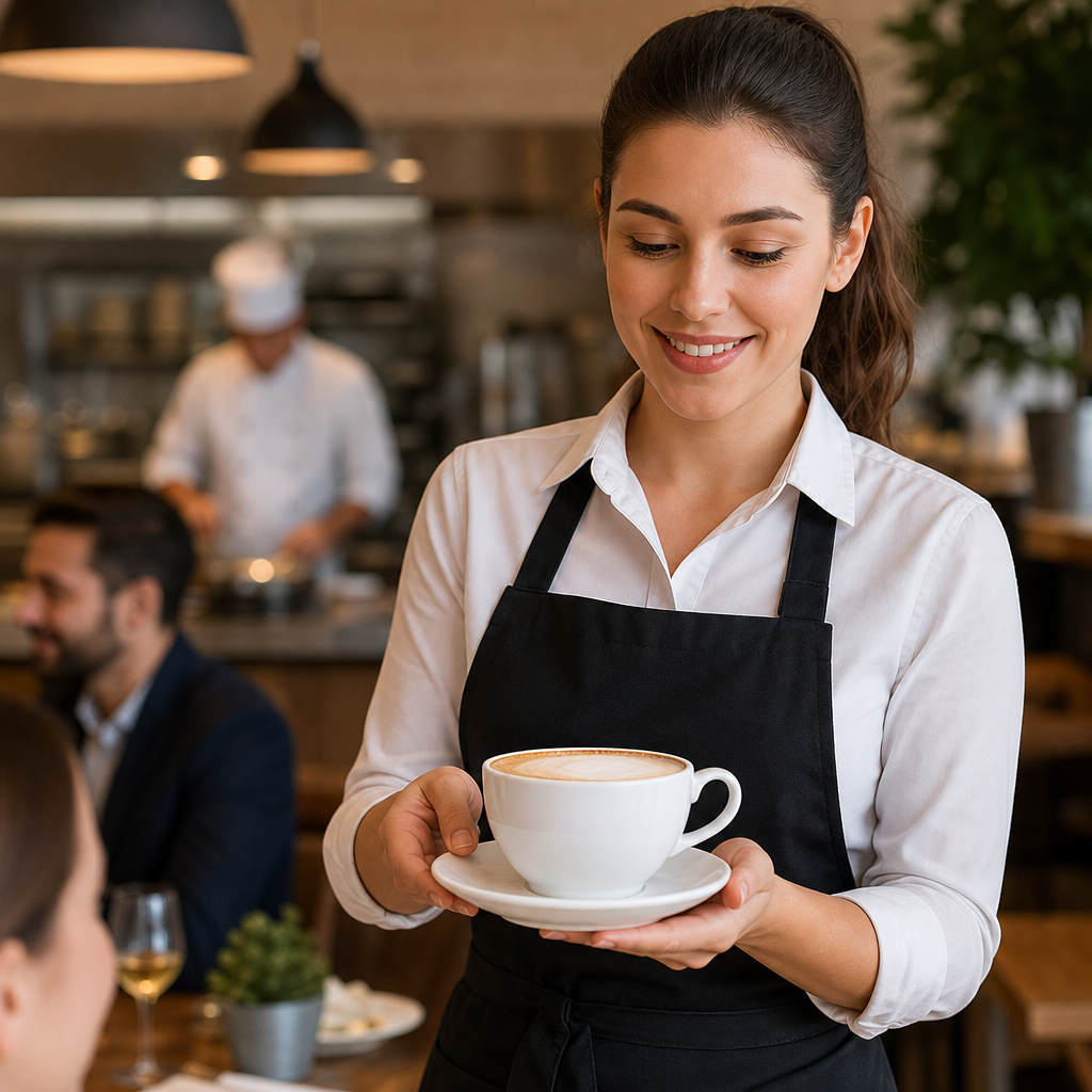 Porcelain Cappuccino Cups 340ml for Hospitality Use (Pack of 12)