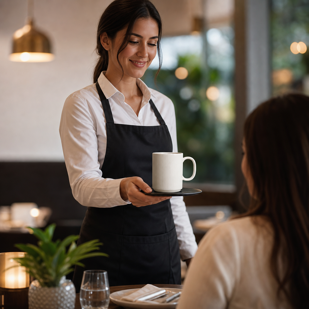 Mugs 285ml Porcelain for Casual Dining (Pack of 12)