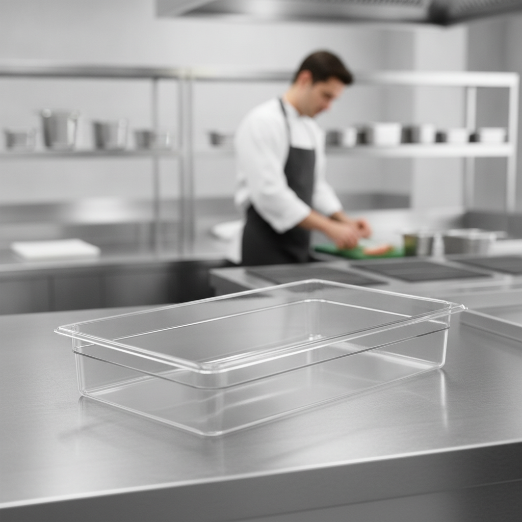 Copolymer Gastronorm Food Tray 1.5L for Food Storage & Service