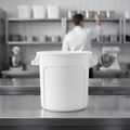 Polypropylene Round Container Bin 38L for Commercial Kitchens