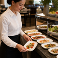 Trays 214x137mm Melamine for Buffet & Table Service (Pack of 6)