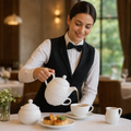 Porcelain Teapot 370ml for Professional Catering (Pack of 4)