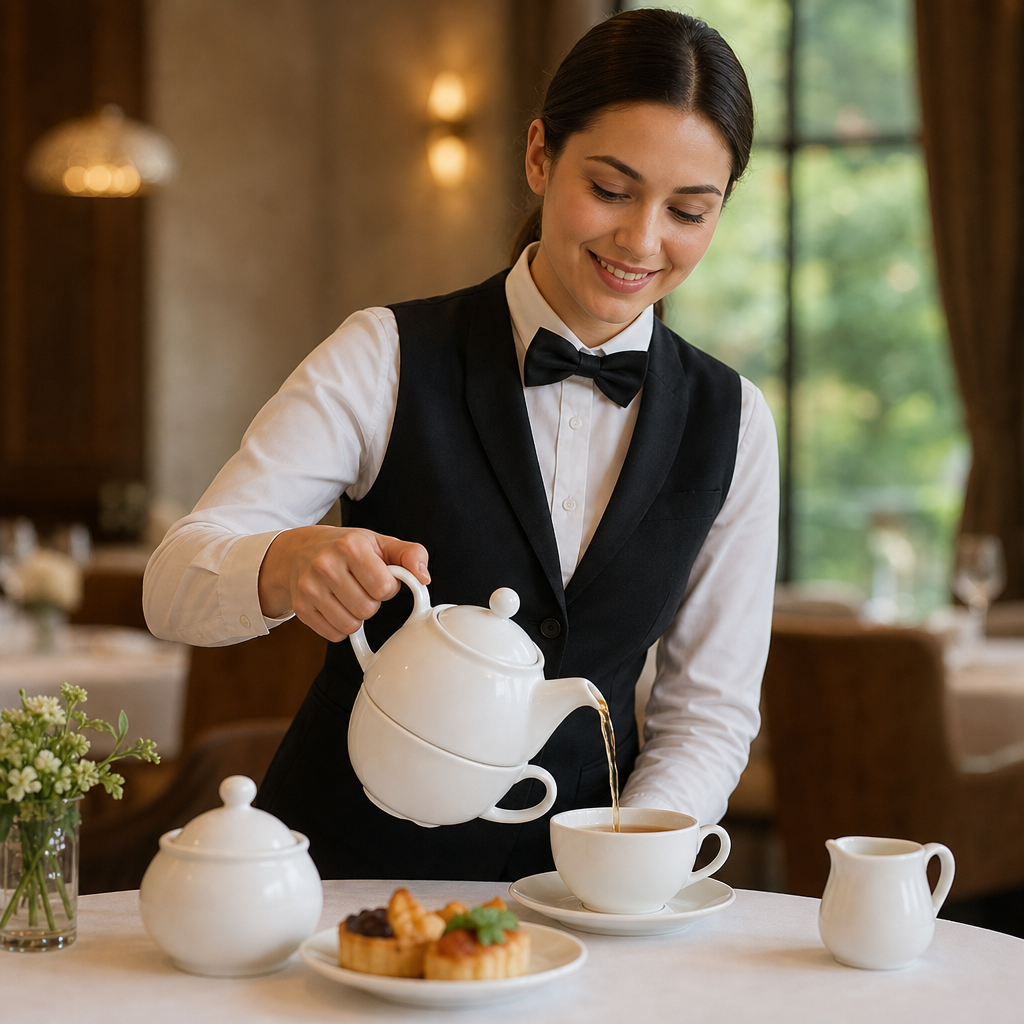 Porcelain Teapot 370ml for Professional Catering (Pack of 4)
