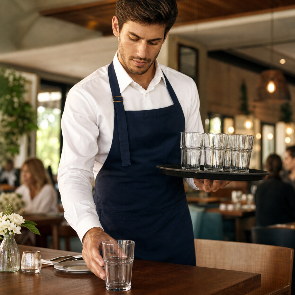 Toughened Glass Clear Stacking Tumblers 200ml for Bars & Restaurants (Pack of 12)