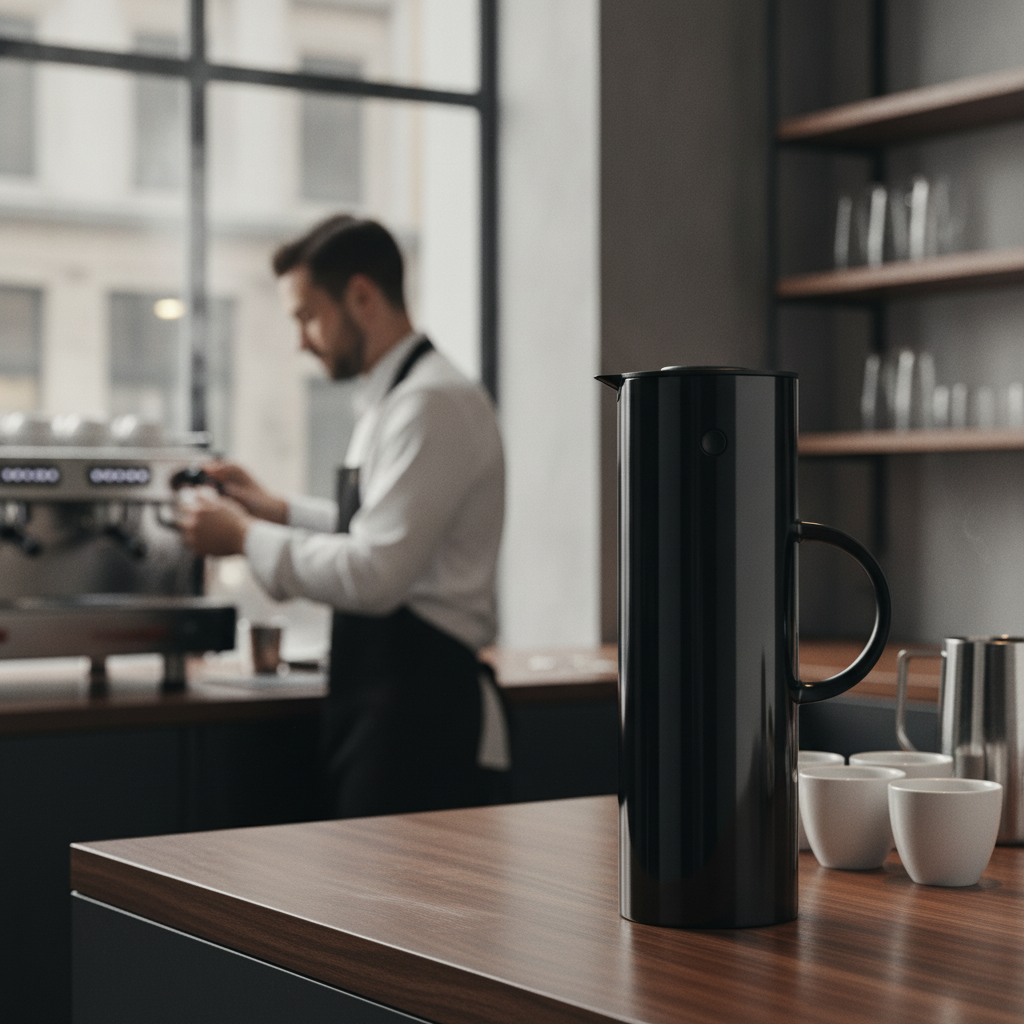 Stainless Steel Vacuum Jug 1L for Serving Drinks