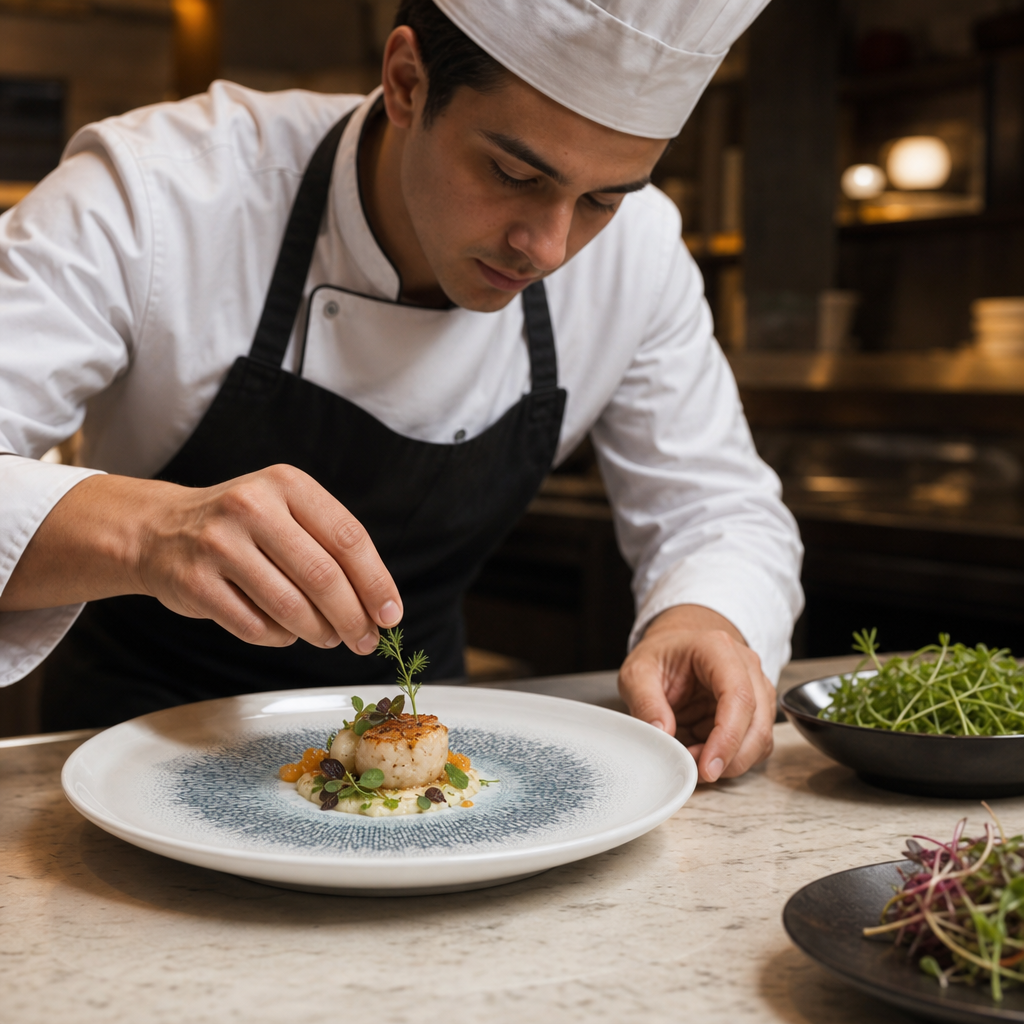 Finest Vitrified Chefs' Walled Plates 260mm Aqua Ceramic for Restaurants (Pack of 6)