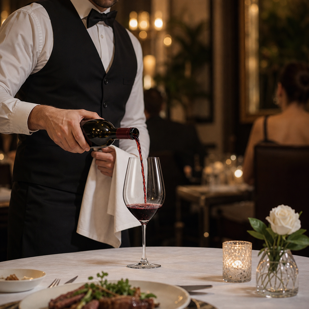 Tempered Glass Red Wine Glasses 404ml for Fine Dining (Pack of 6)