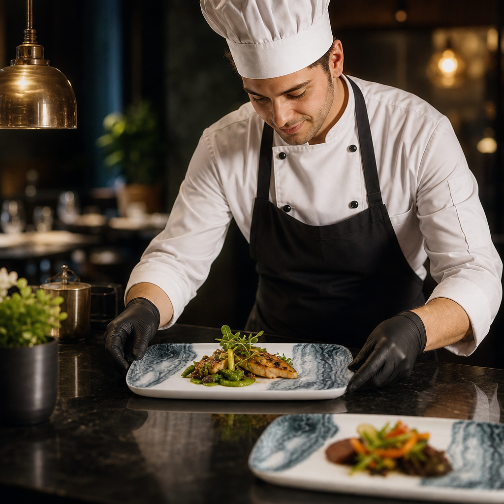 Deep Trays 260x150mm Black Vitrified Ceramic for Modern Hospitality (Pack of 6)