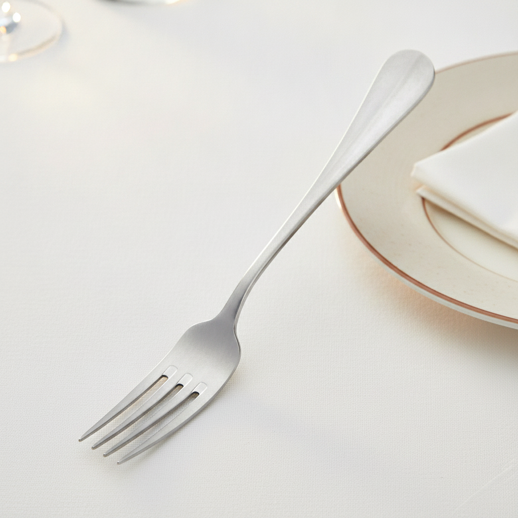 Stainless Steel Vintage Table Forks for Elegant Dining (Pack of 12)