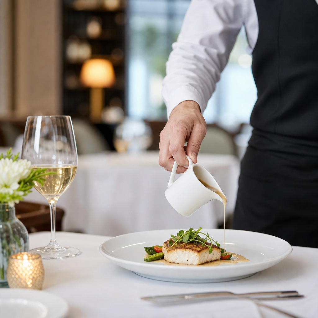 Porcelain Oval Jugs 142ml for Fine Dining (Pack of 6)