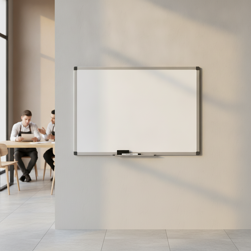 Aluminium Magnetic Whiteboard 600x900mm for Offices & Training Rooms