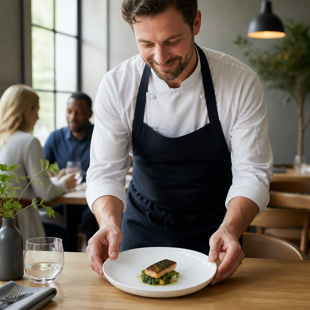 Scandi Deep Plates 165mm Ceramic for Casual Dining (Pack of 12)