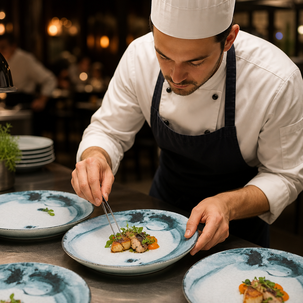 Coupe Plates 300mm White Porcelain for Restaurants & Hotels (Pack of 6)