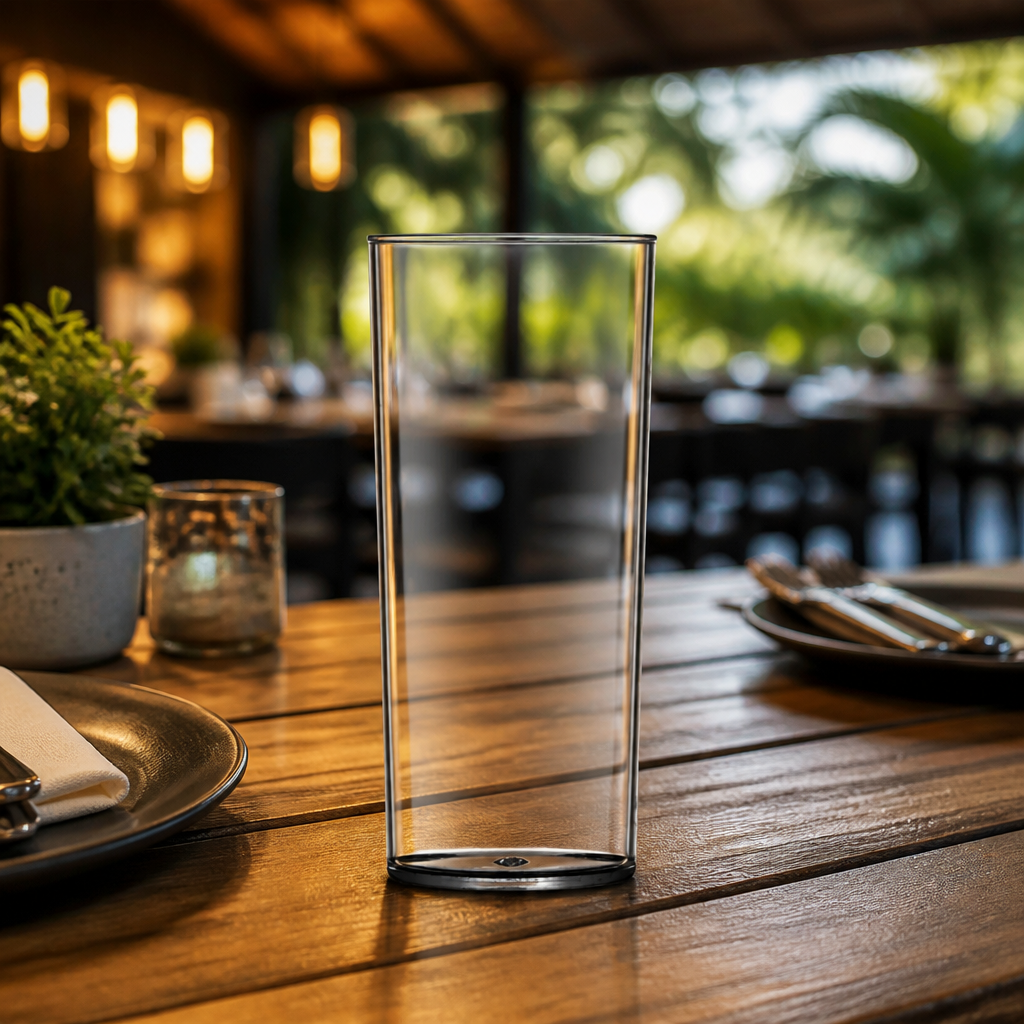 Polycarbonate Hi Ball Glass 340ml for Outdoor Use (Pack of 48)