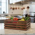Wooden Crate 555mm for Stylish Displays