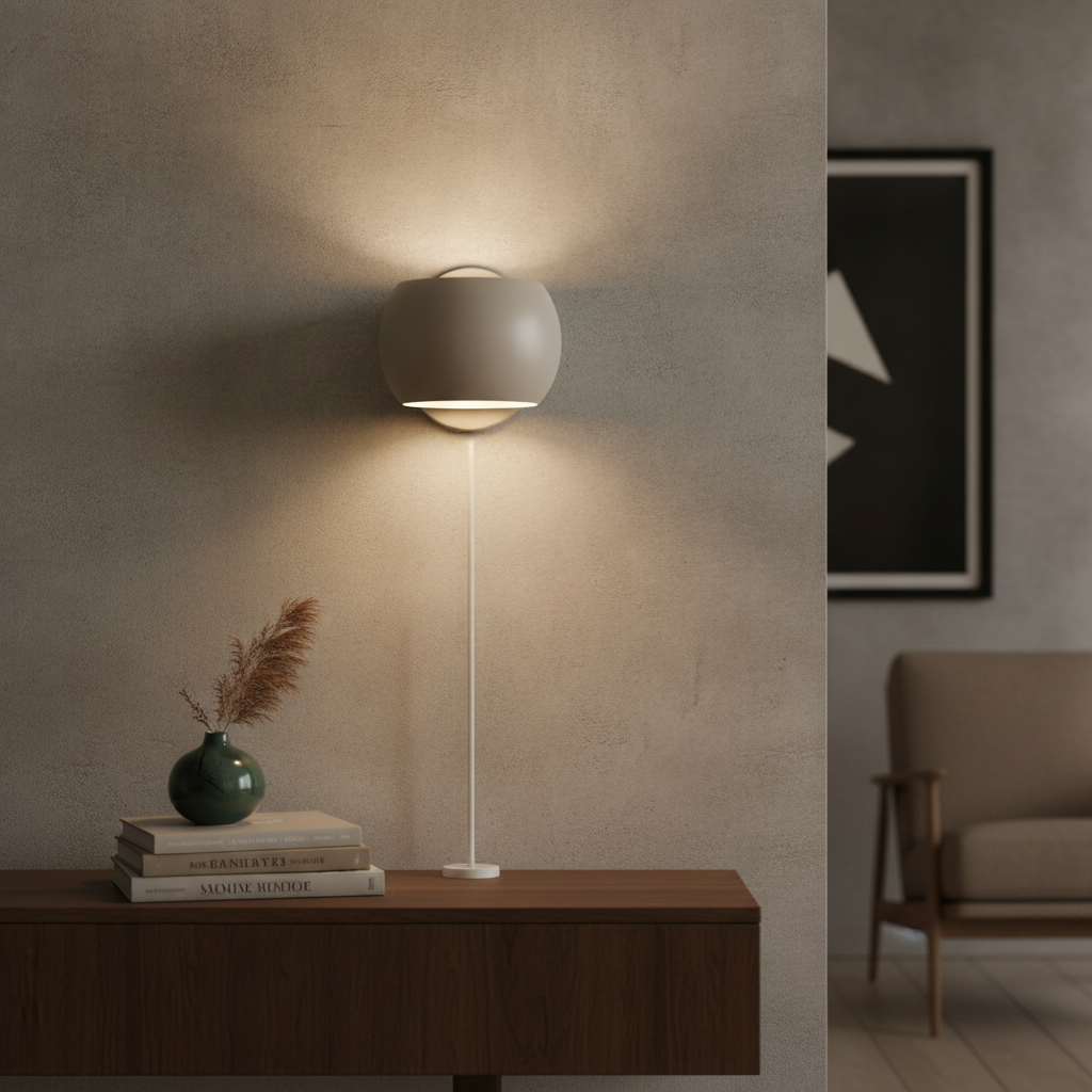 Metal Brown Indoor Wall Light for Ambient and Task Lighting