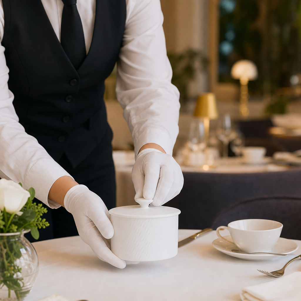 Bone China Oval Sugar Coupe Bowls 90mm for Upscale Dining (Pack of 12)