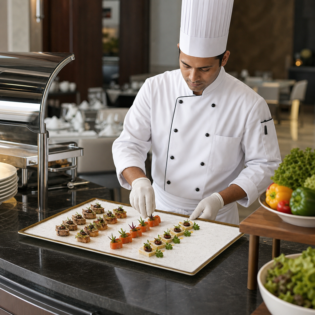 GN Flat Plate 1/1 Melamine for Buffets & Catering