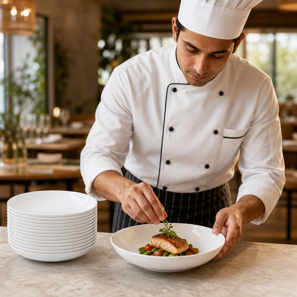 Coupe Bowl 205mm Porcelain for Casual Dining (Pack of 24)