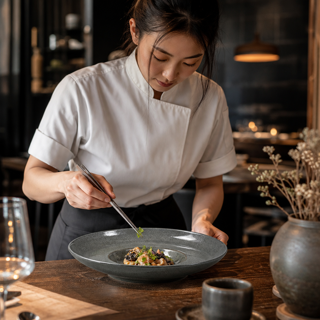 Wabi Sabi Rimmed Coupe Bowls in Grey for Elegant Dining