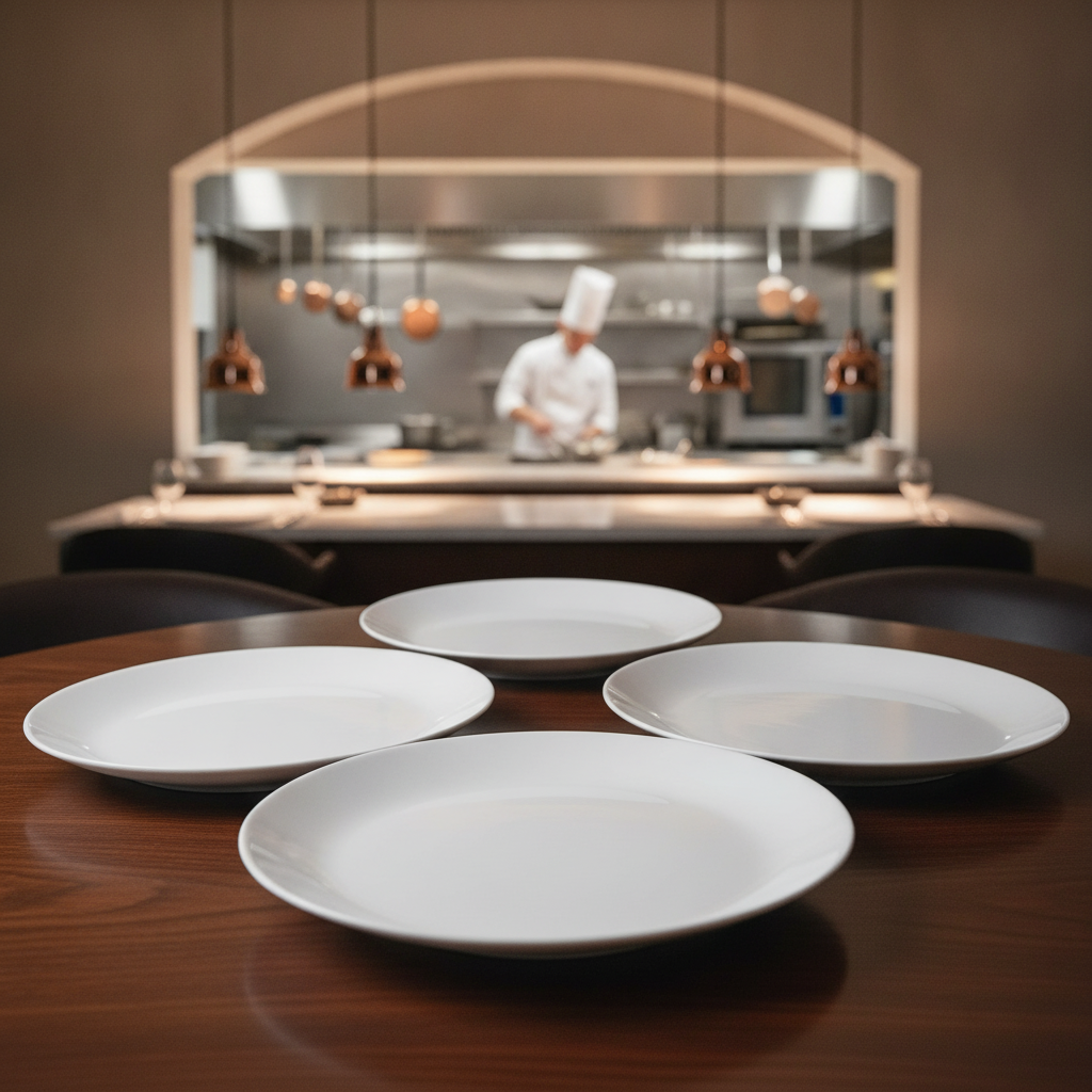 Porcelain Oval Dish 202mm for Fine Dining (Pack of 24)