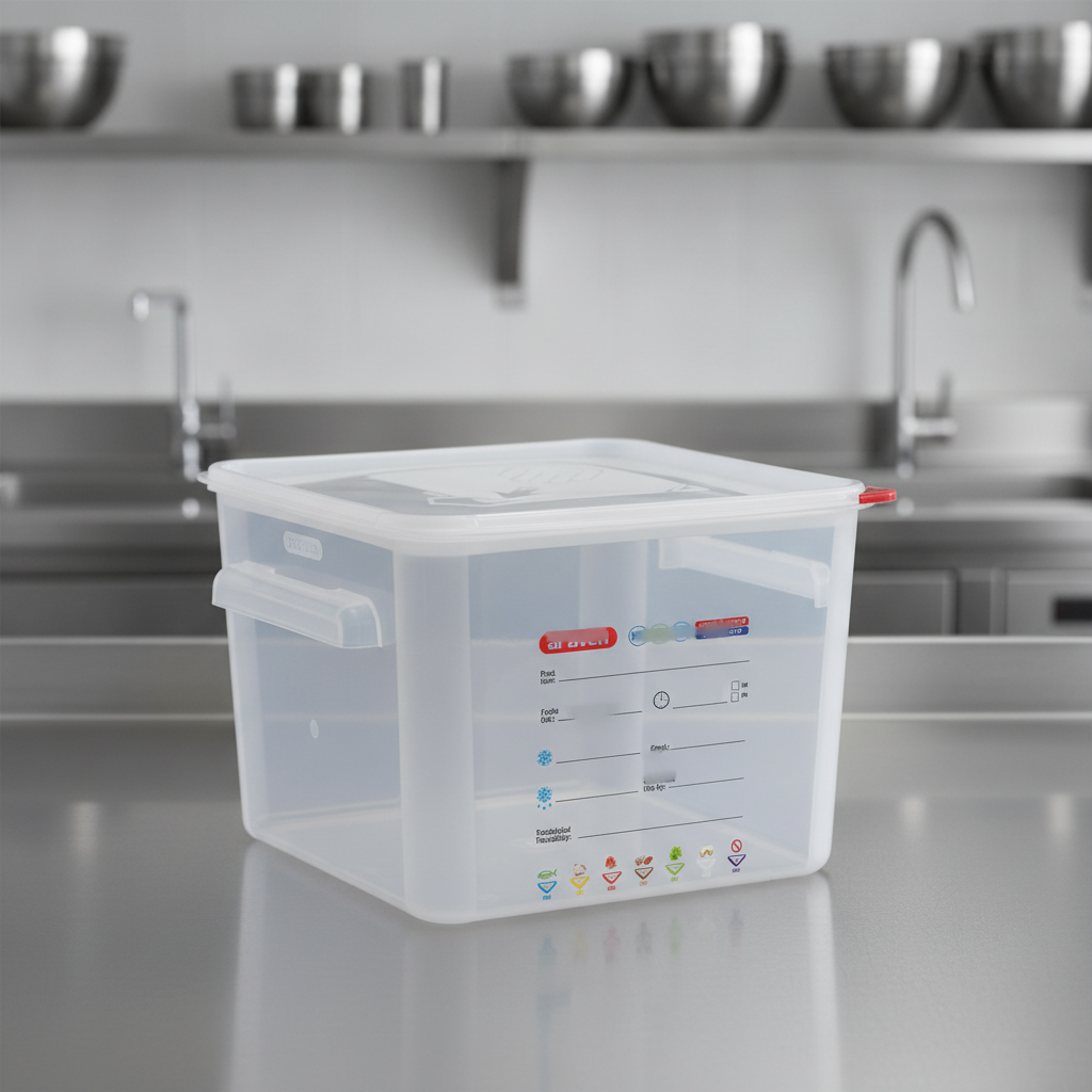 Transparent Polypropylene Storage Container 12L for Food Preservation