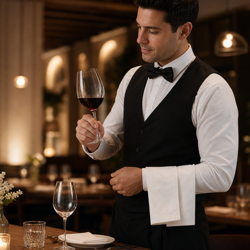 Glass Red Wine Glasses 320ml for Restaurants & Banquets (Pack of 6)