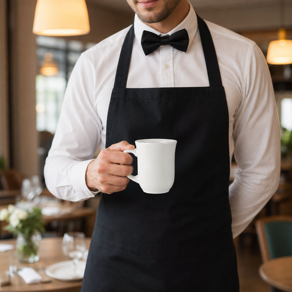 Elegant Mugs 284ml Porcelain for Catering Industry (Pack of 24)