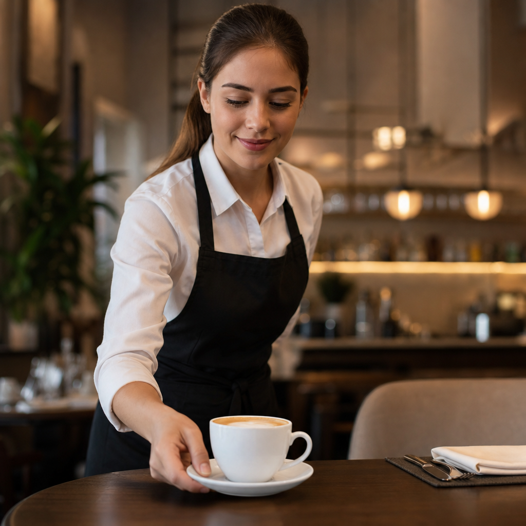 Cappuccino Saucers 160mm Porcelain for Hotels & Cafés (Pack of 12)