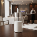Glass and Stainless Steel Sugar Dispenser 200ml for Restaurants & Catering