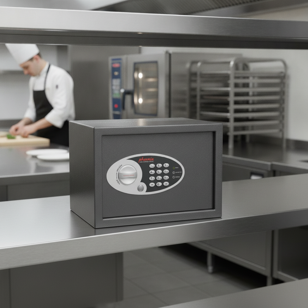 Steel Security Safe 17L for Home & Office